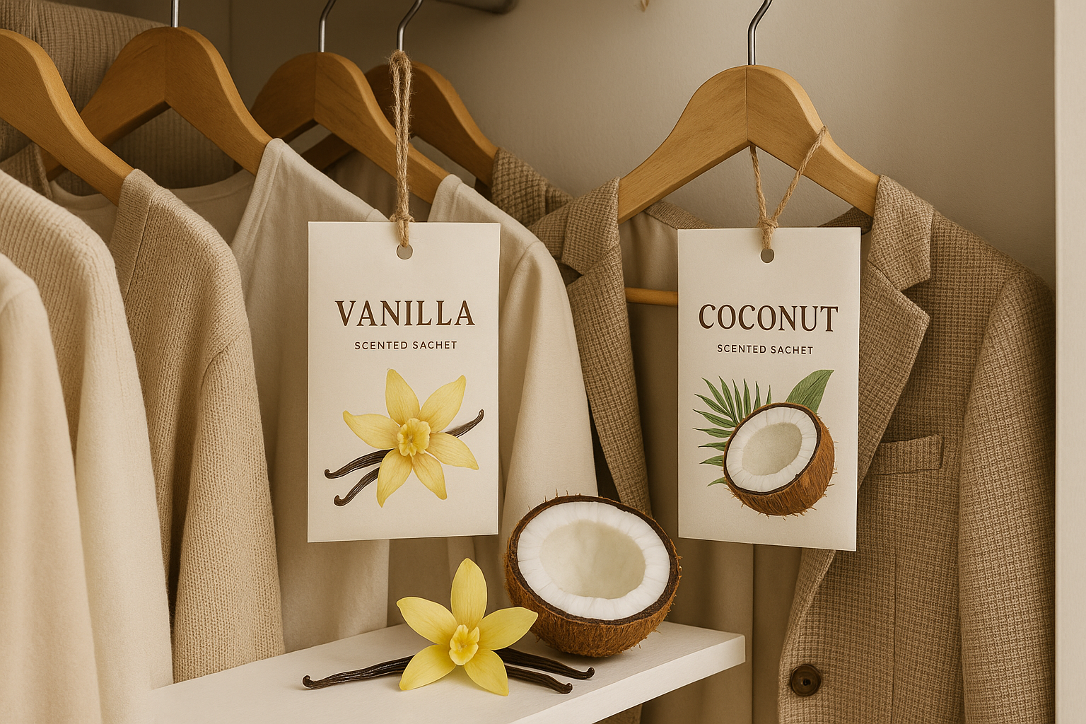 Sachets Parfumés Vanille-Coco - La Réunion