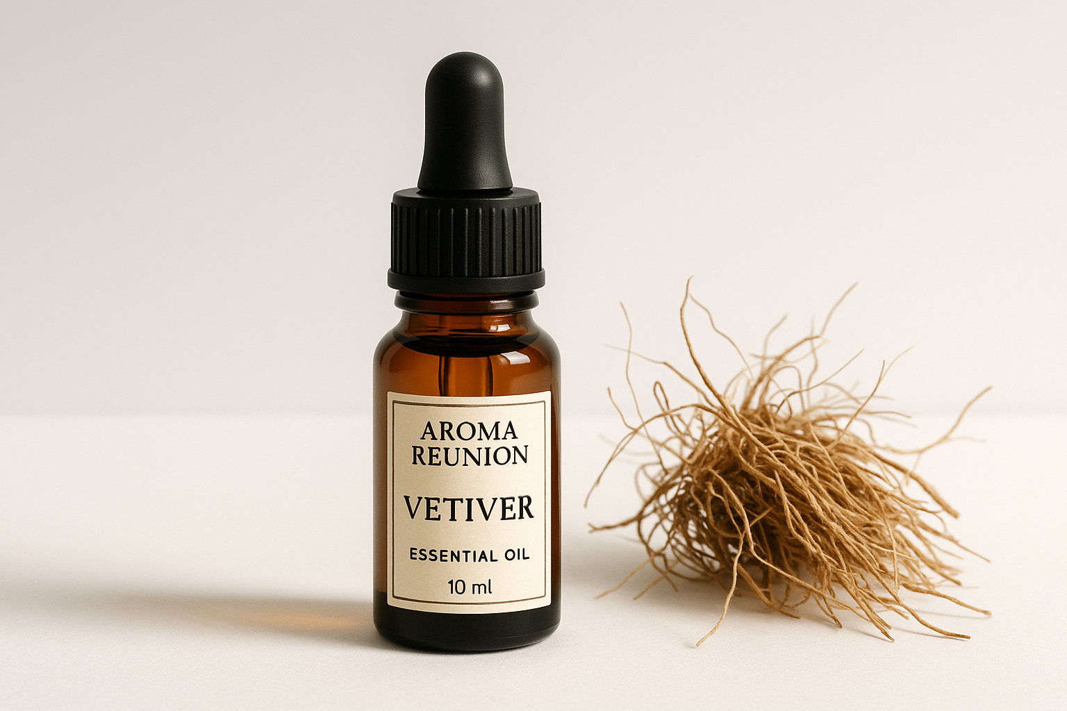 Huile essentielle vétiver bio La Réunion ancrage méditation sommeil 10ml premium
