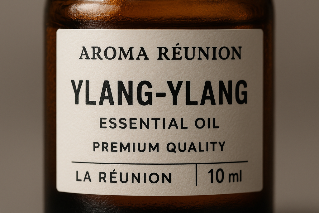 Application huile essentielle ylang-ylang relaxation bien-être aromathérapie naturelle
