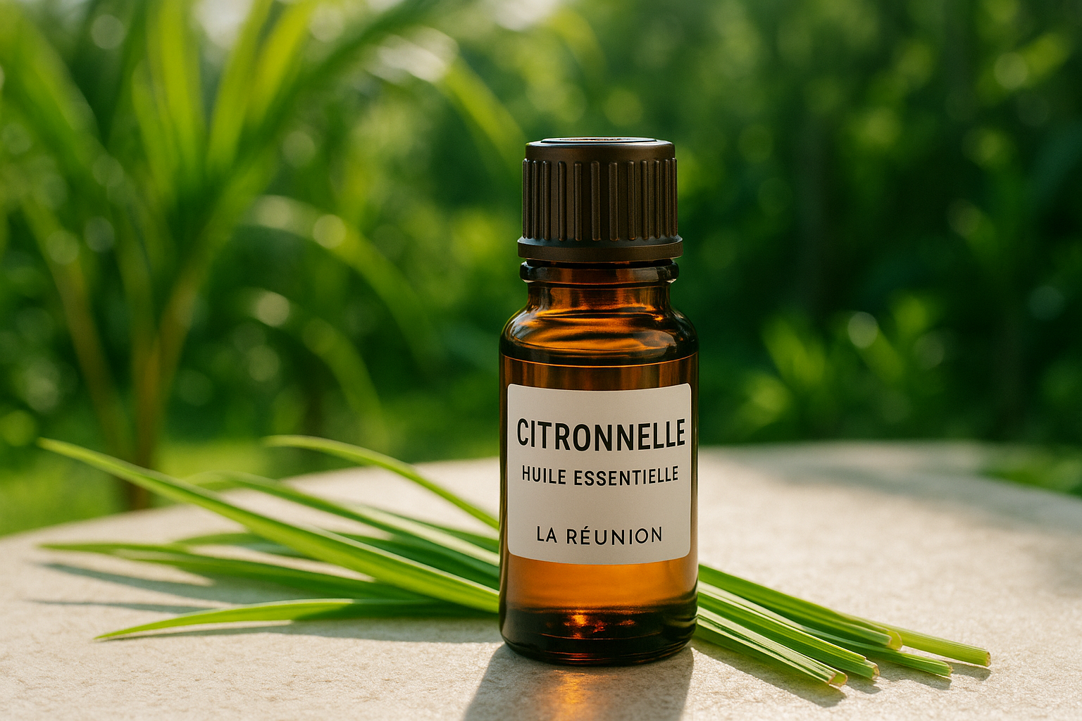 Plantation citronnelle Java plaine Cafres agriculture biologique protection naturelle
